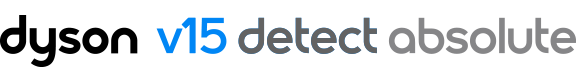 Dyson V15 Detect Absolute-dammsugare logo