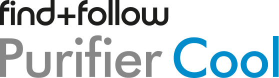 Logotyp för Dyson Find+Follow Purifier Cool.